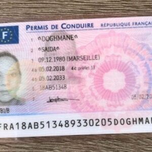 Buy a French Driving License