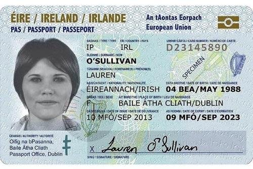 Buy an Ireland ID | Irish Passport Card for Sale