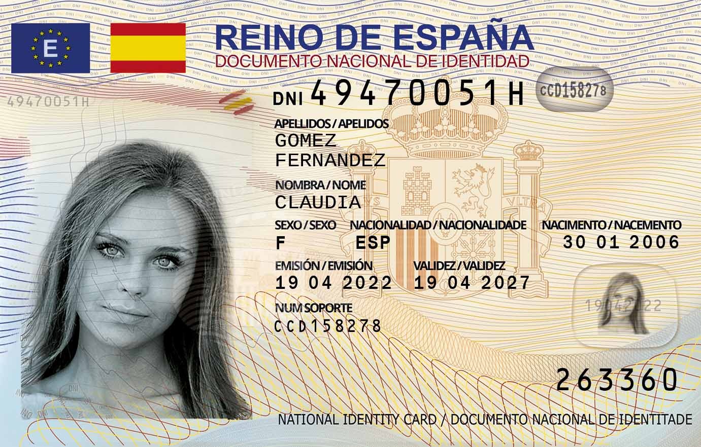 Buy a Spanish ID | Spain Identity Card for Sale